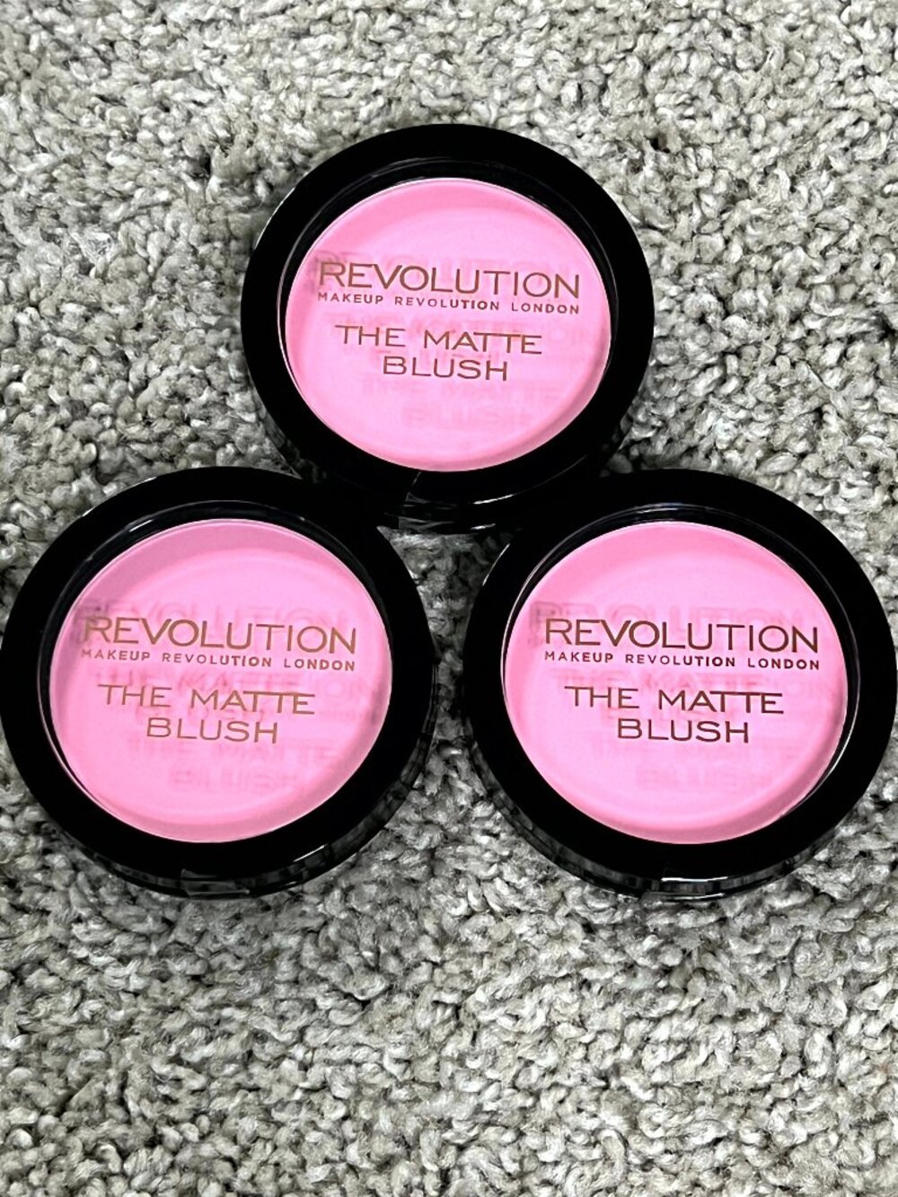Revolution London the Matte Blush Shane Divine 3 Pack